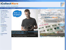 Tablet Screenshot of icollectware.nl